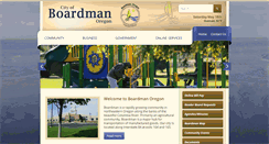 Desktop Screenshot of cityofboardman.com